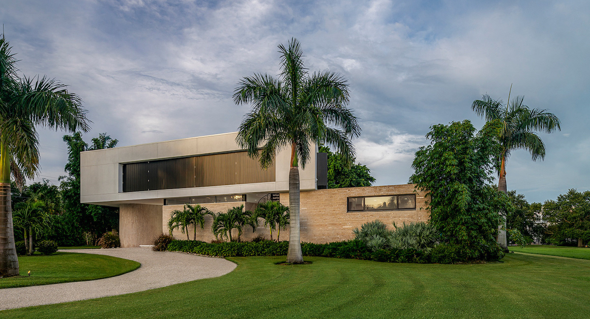 Award Winning Design with shutters closed