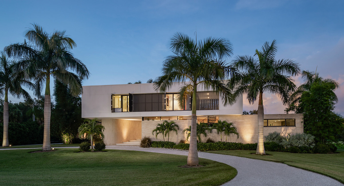 Award Winning Design with shutters open