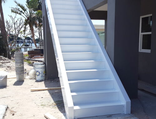 Fabricated Stairs Installed