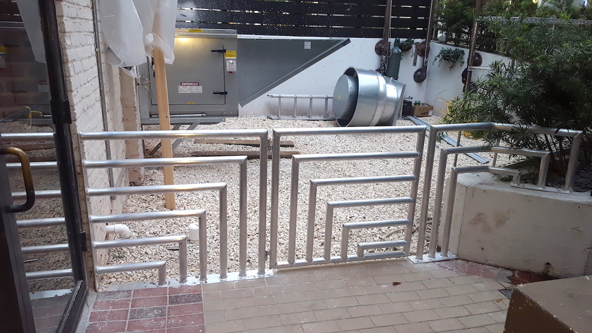 Modern Fence and Gate