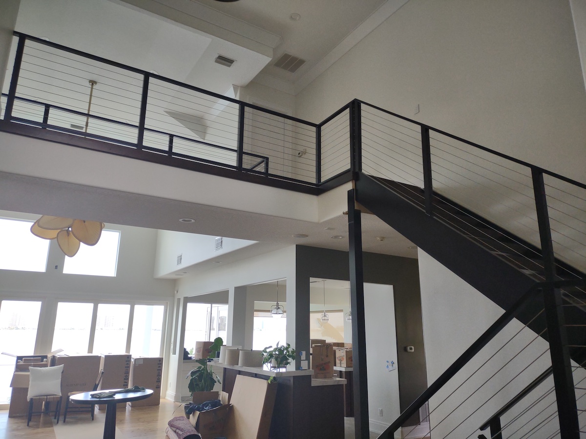 Modern Railing and Staircase