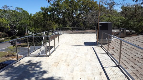 Rooftop Ralling Poc Rooftop Railing - House of Metal